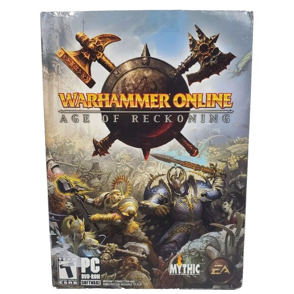 Warhammer Online: Age of Reckoning Mythic EA (PC DVD-ROM 2008) Complete with Key - Picture 1 of 6